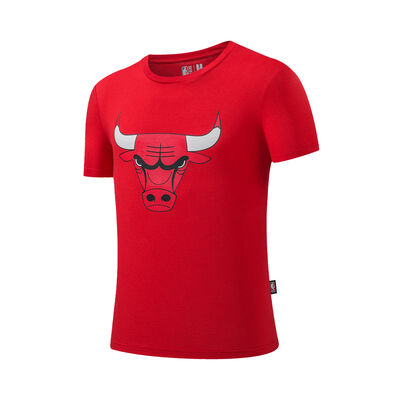 Fexpro Nba Basics Primary Logo T Shirt Red Bulls