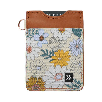 Thread Blossom Vertical Wallet