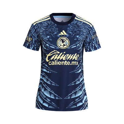 Adidas Jersey Visitante Club America 25 26 Para Mujer
