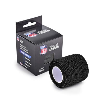 Nfl Vendaje Cohesivo Nfl Negro 5Cmx4 5M