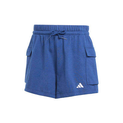 Shorts Cargo Essentials Logo Pequeño Felpa Francesa
