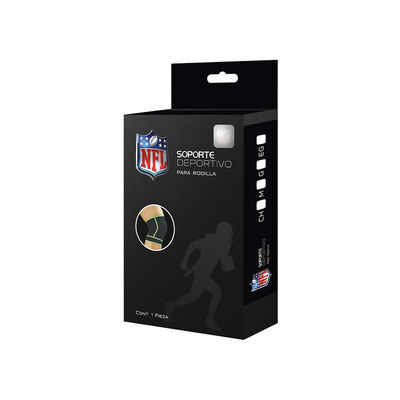 Nfl Soporte Deportivo Negro Rodilla