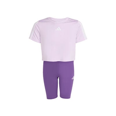 Adidas Conjunto Train Essentials 3 Franjas Para Ni&ntilde;os