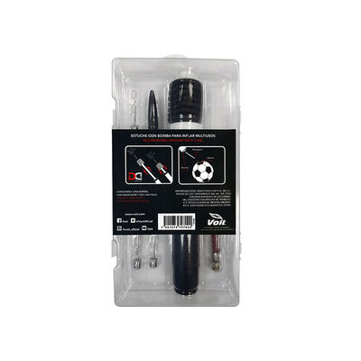 Set de inflado Voit Bomba + V&aacute;lvulas 8 piezas