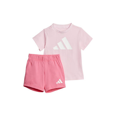 Adidas Conjunto Playera Y Shorts Essentials Bebe