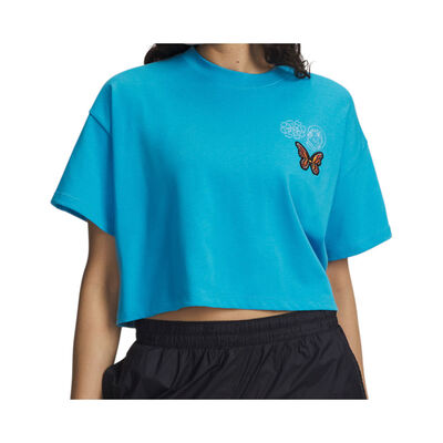 Under Armour Icon Hwt Boxy Crop Dotd Ss