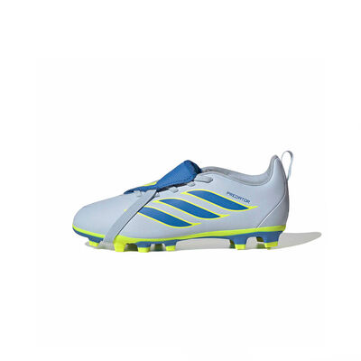 Adidas Tacos De F&uacute;tbol Predator Club Leng&uuml;eta Plegable Agujetas El&aacute;sticas Terreno Firme Multiterreno Para Ni&ntilde;os
