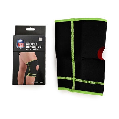 Nfl Soporte Deportivo Negro Rodilla