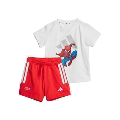 Adidas Conjunto De Playera X Marvel Spider Man Kids