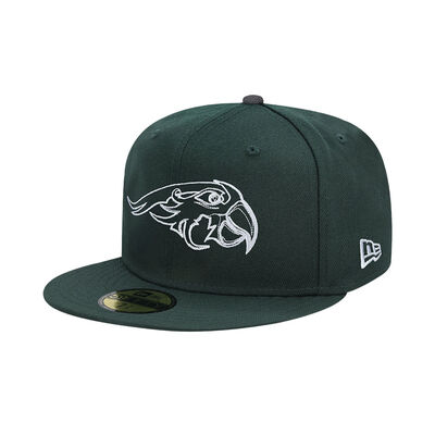 New Era 5950 Pericos De Puebla Fg Inv Dvl Dk Grn