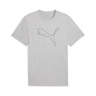 Puma M Tad Essential Heather Cat Tee Cf Large Cat image number null