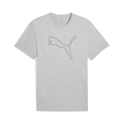Puma M Tad Essential Heather Cat Tee Cf Large Cat