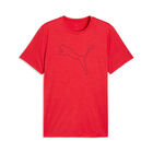 Puma M Tad Essential Heather Cat Tee image number null