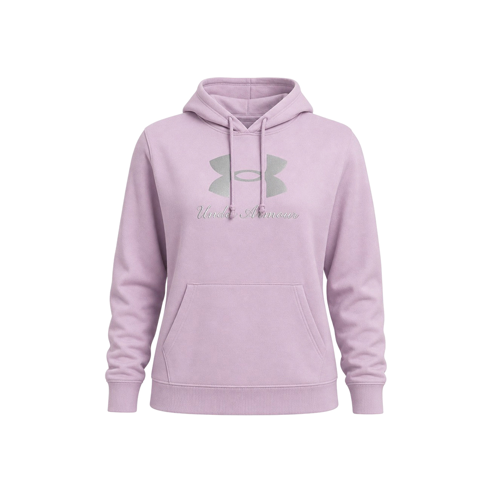 Under Armour Rival Flc Shimmer Hoodie MULTICOLOR 