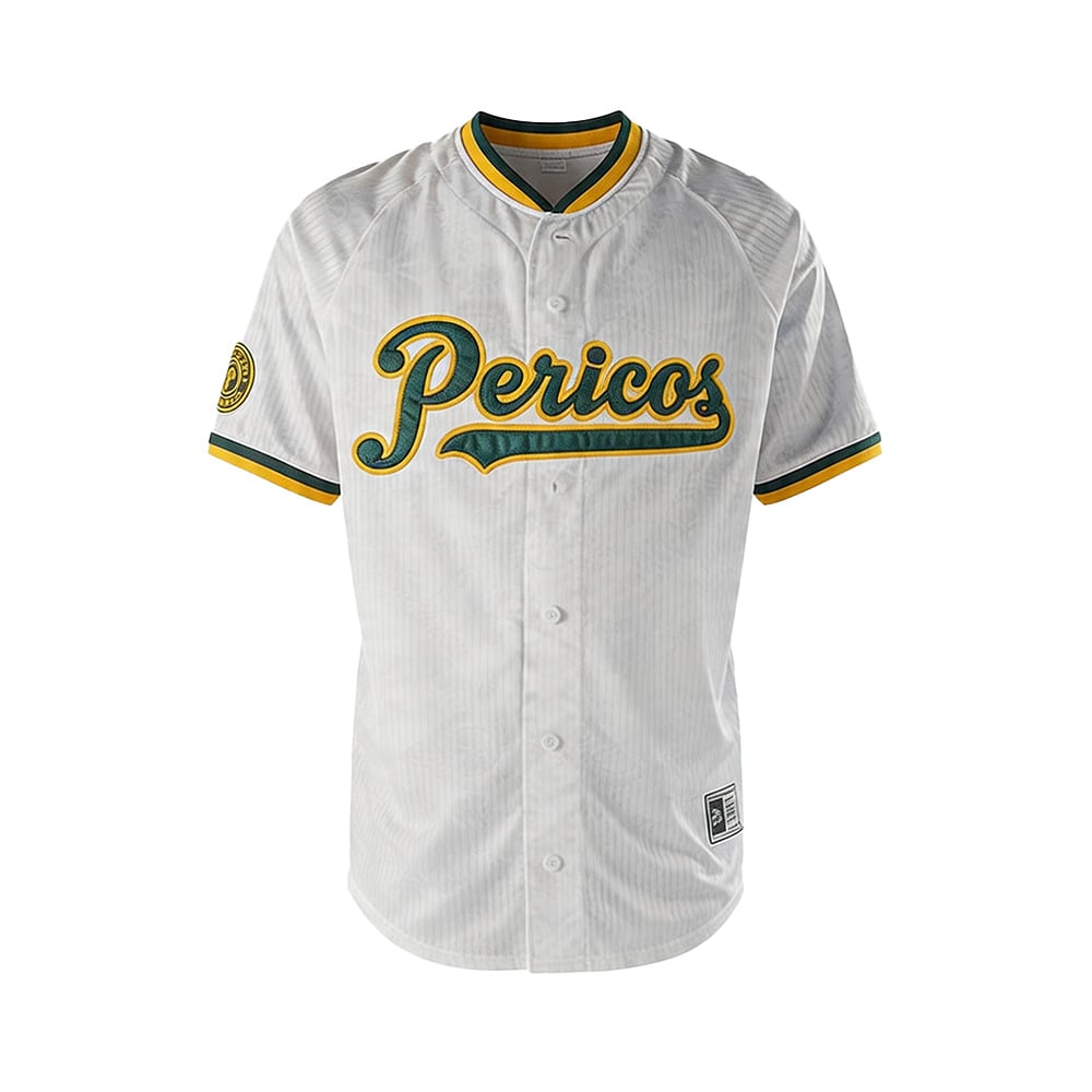 Jersey New Era LMB Pericos de Puebla Home 2026 Blanco 