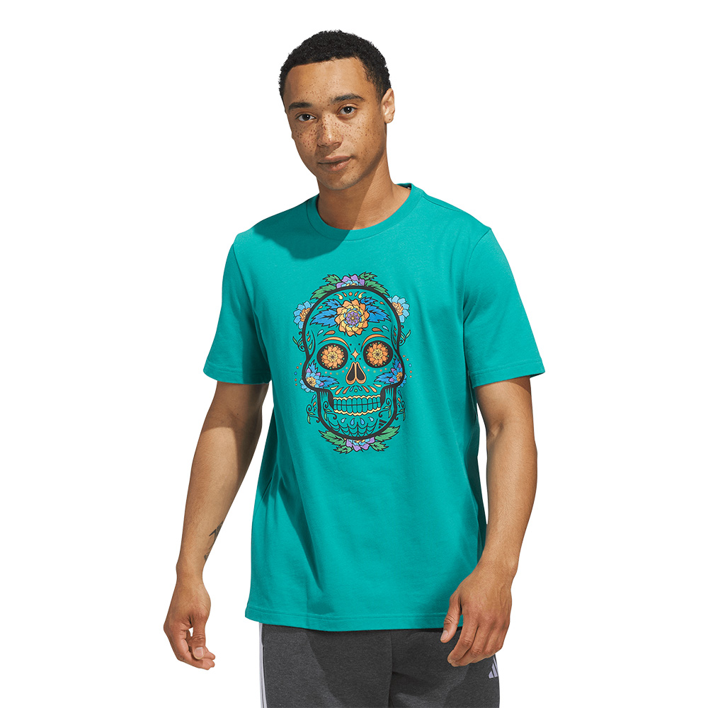 Adidas M Sugar Skull T Dotd MULTICOLOR 