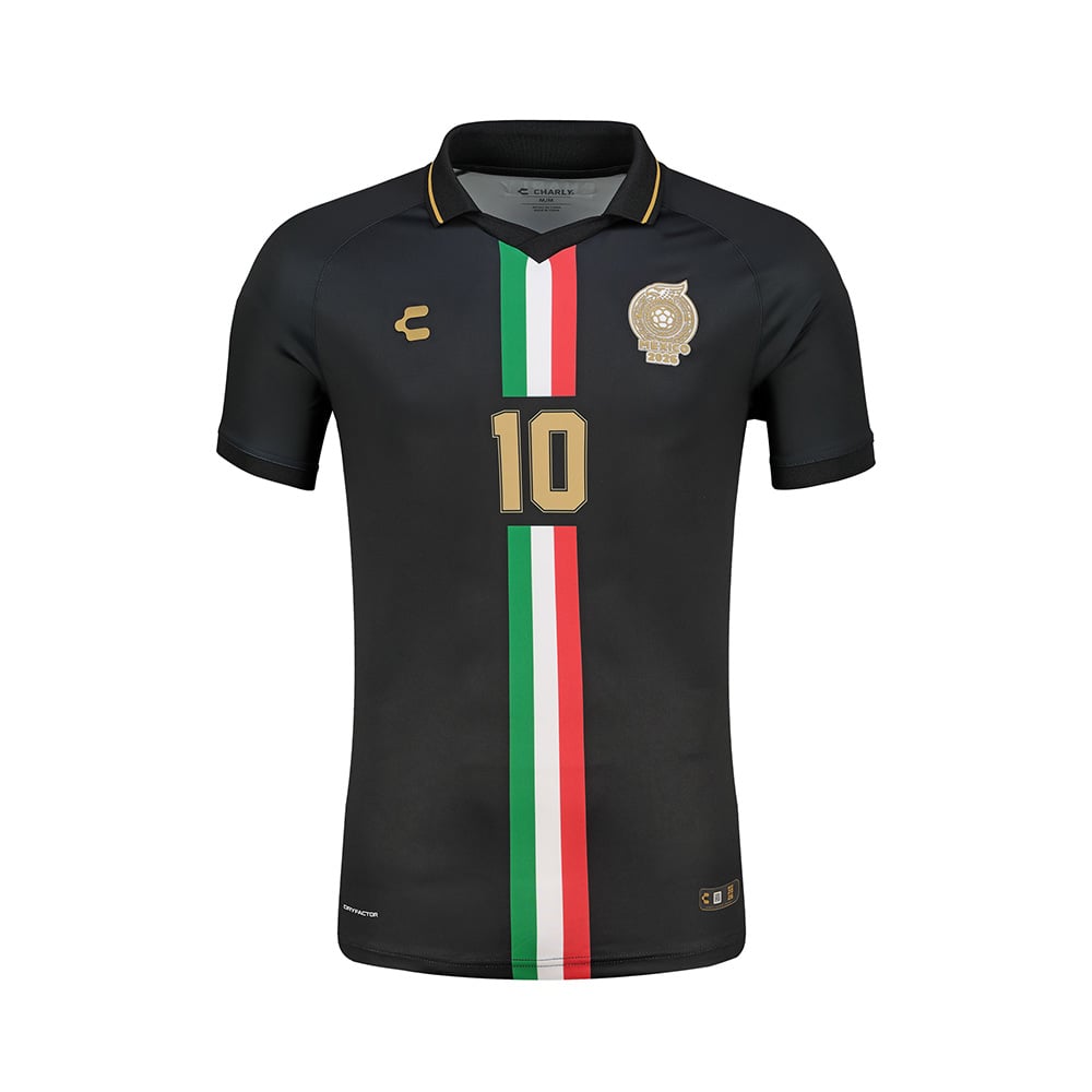 Charly Leyendas 10 Jersey Negro H MULTICOLOR 