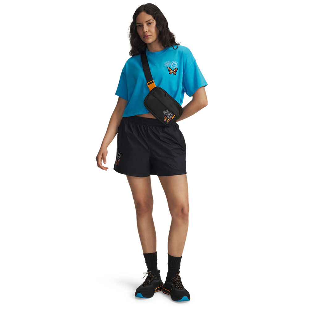 Short Under Armour Rival Woven Day Of The Dead Negro 