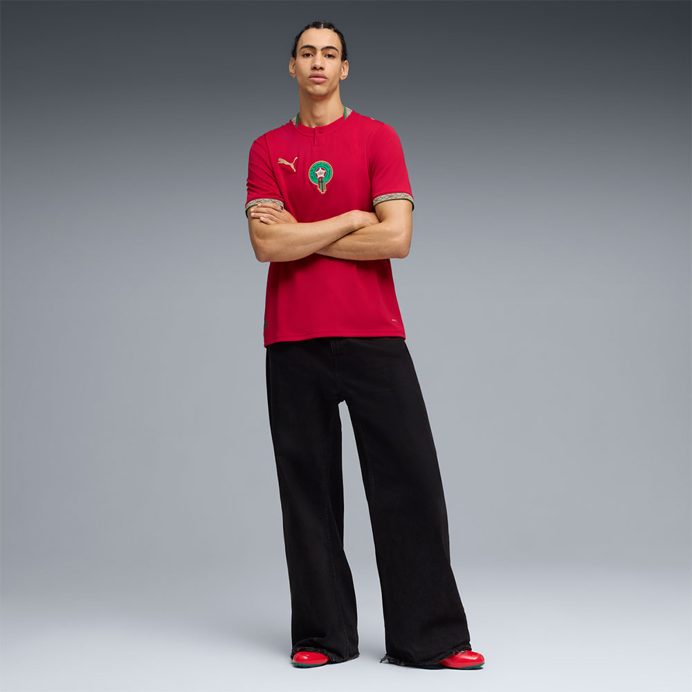 Puma Frmf Home Jersey Replica Wc26 Marruecos image number null
