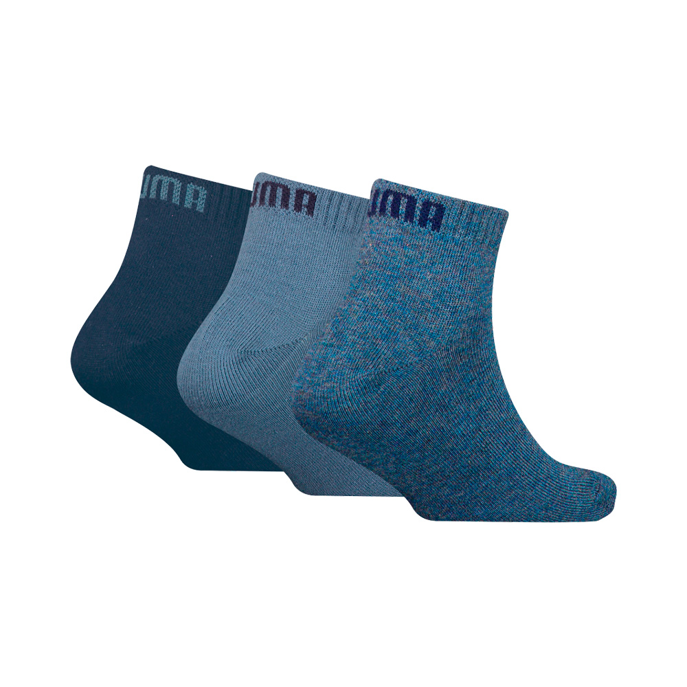 Puma Plain Quarter 3P Kids AZUL 
