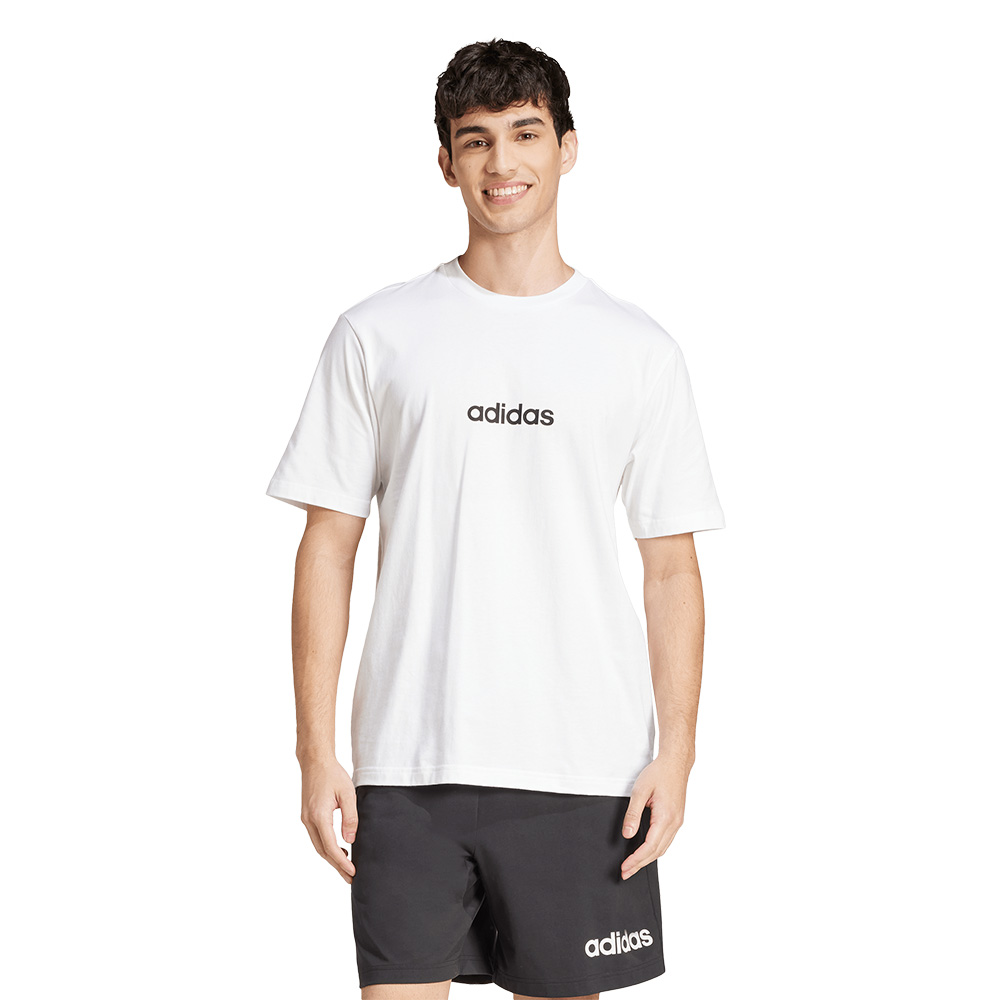 Playera Adidas Essentials Linear Single Jersey image number null