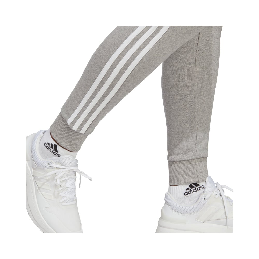 Adidas Pants Essentials 3 Franjas French Terry Punos Ajustados image number null