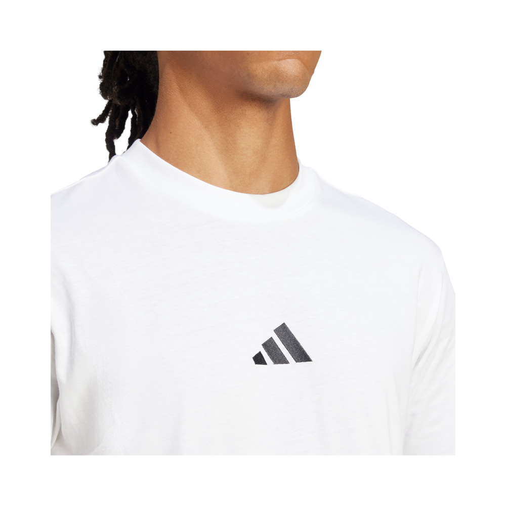 Adidas Playera Essentials Logo Pequeno Tejido Jersey image number null