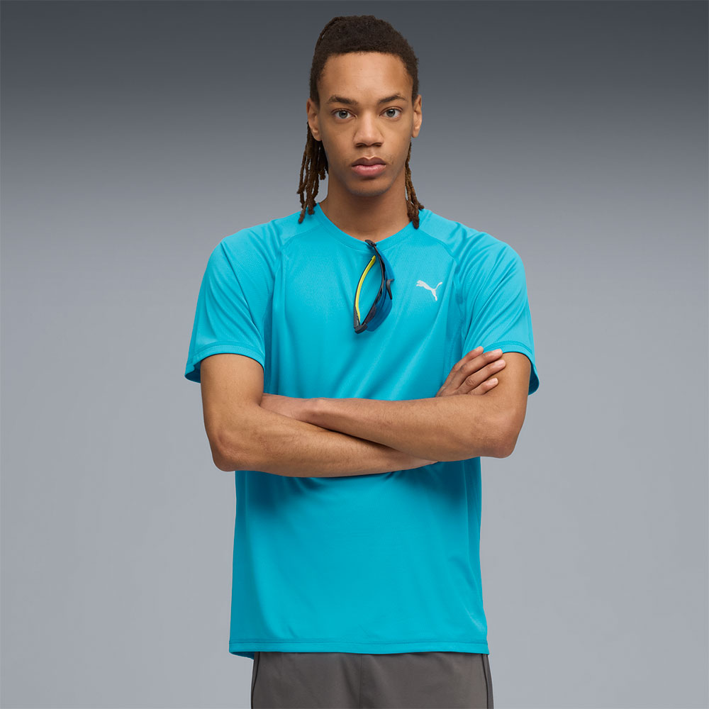 Puma M Run Velocity Tee Poly image number null