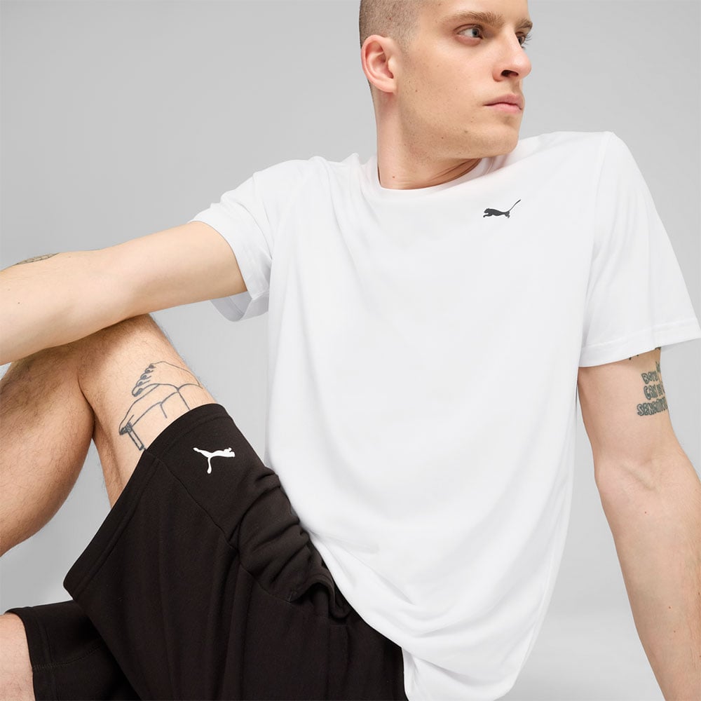 Puma M Tad Essentials Solid Cat Tee MULTICOLOR 