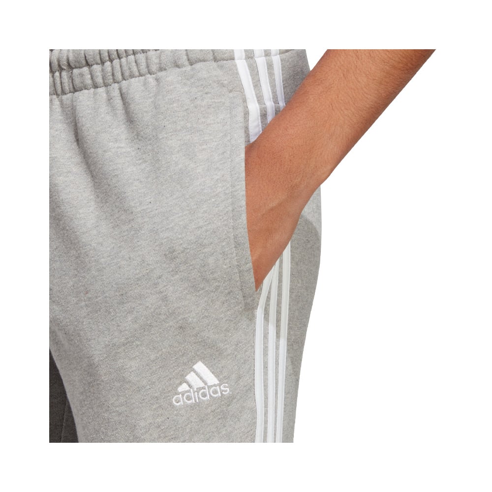 Adidas Pants Essentials 3 Franjas French Terry Punos Ajustados image number null