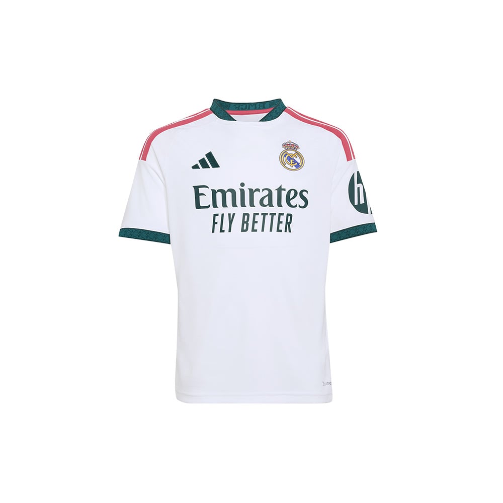 Jersey de F&uacute;tbol Adidas Real Madrid Local 26/27 Ni&ntilde;os Blanco 