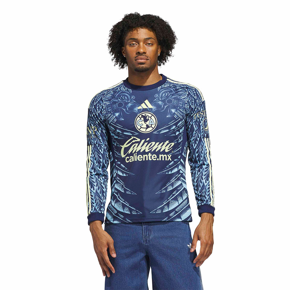 Jersey Adidas Visitante Club Am&eacute;rica 25/26 manga larga image number null