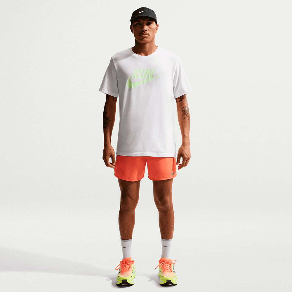Nike M Nk Df Tee Run Swoosh MULTICOLOR 