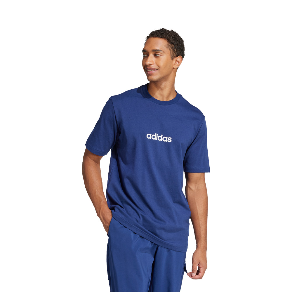 Adidas Playera Essentials Linear Single Jersey image number null