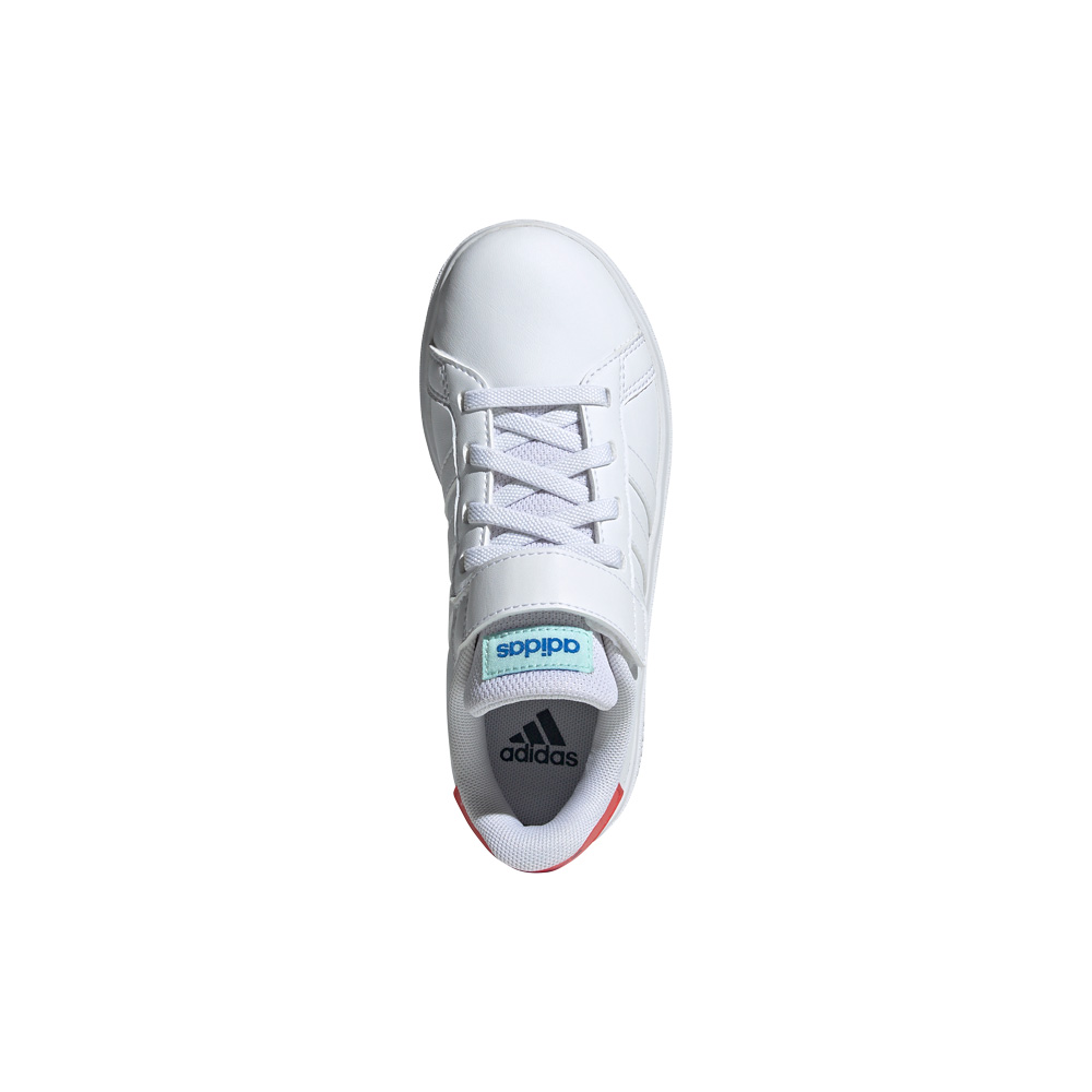 Adidas Tenis Grand Court Court Cordones Elasticos Y Tira Regulable image number null