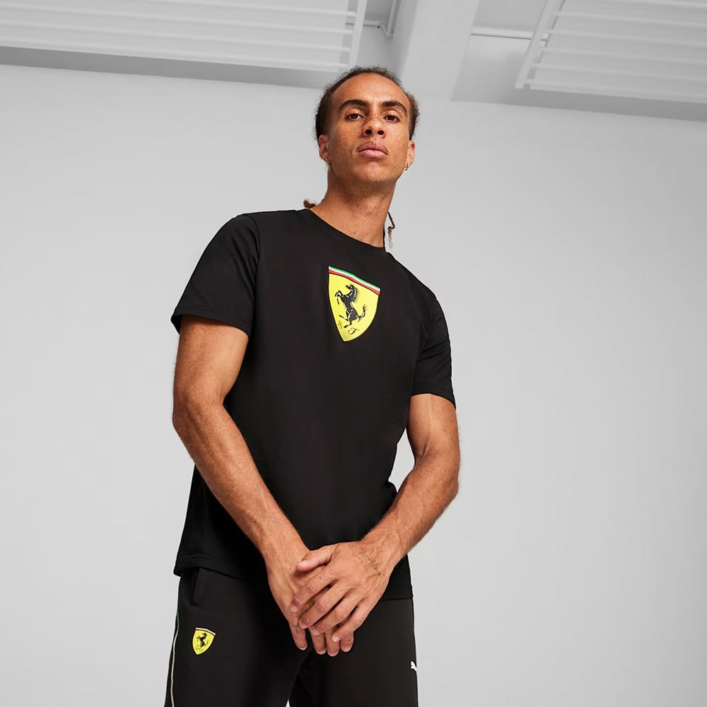 Puma Ferrari Race Big Shield T Coloured image number null