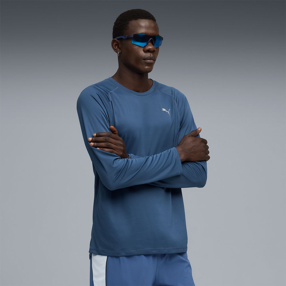 Puma M Run Velocity Long Sleeve Poly image number null