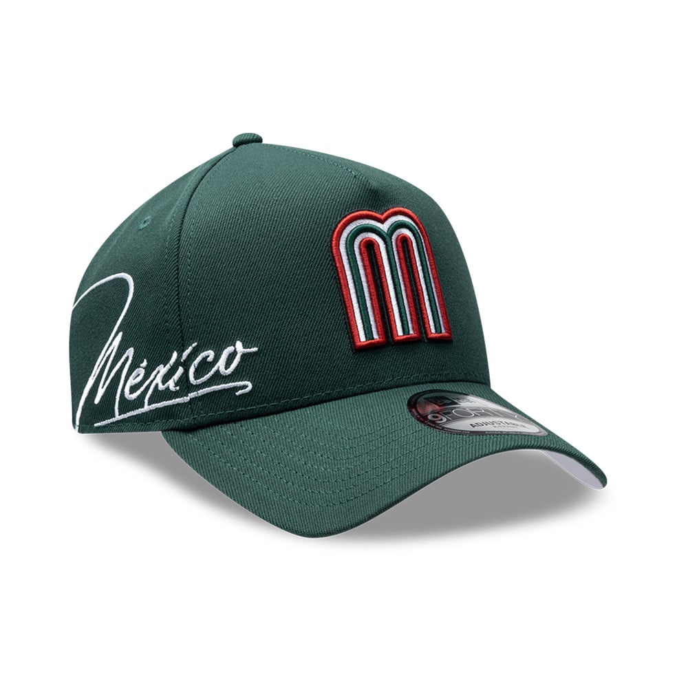 Gorra New Era 9FORTY M&eacute;xico Soccer Championship Signature Verde UNI
