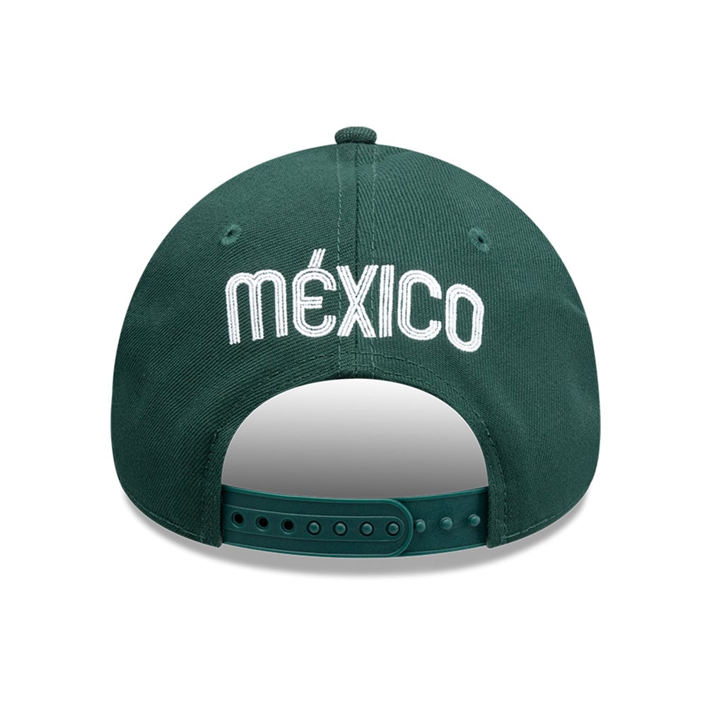 Gorra New Era 9FORTY M&eacute;xico Soccer Championship Paisley Verde UNI
