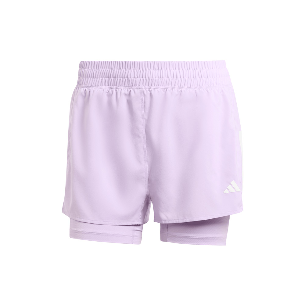 Shorts Own the Run Climacool 2 en 1 Violeta 