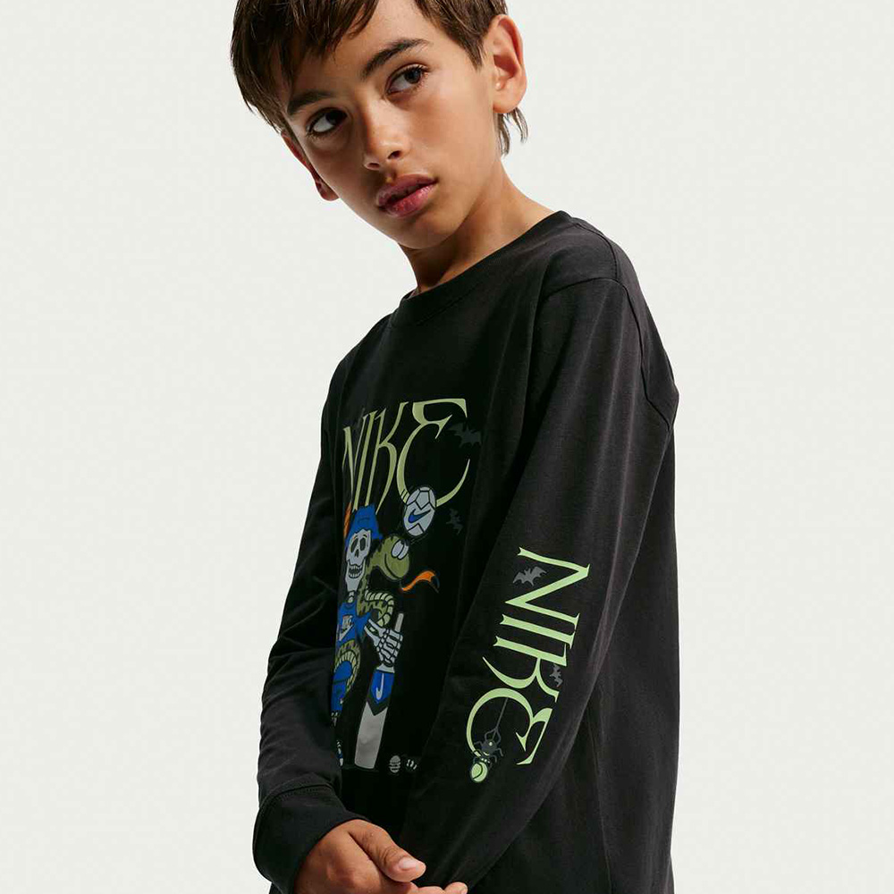 Nike K Nsw Ls Tee Spooky image number null