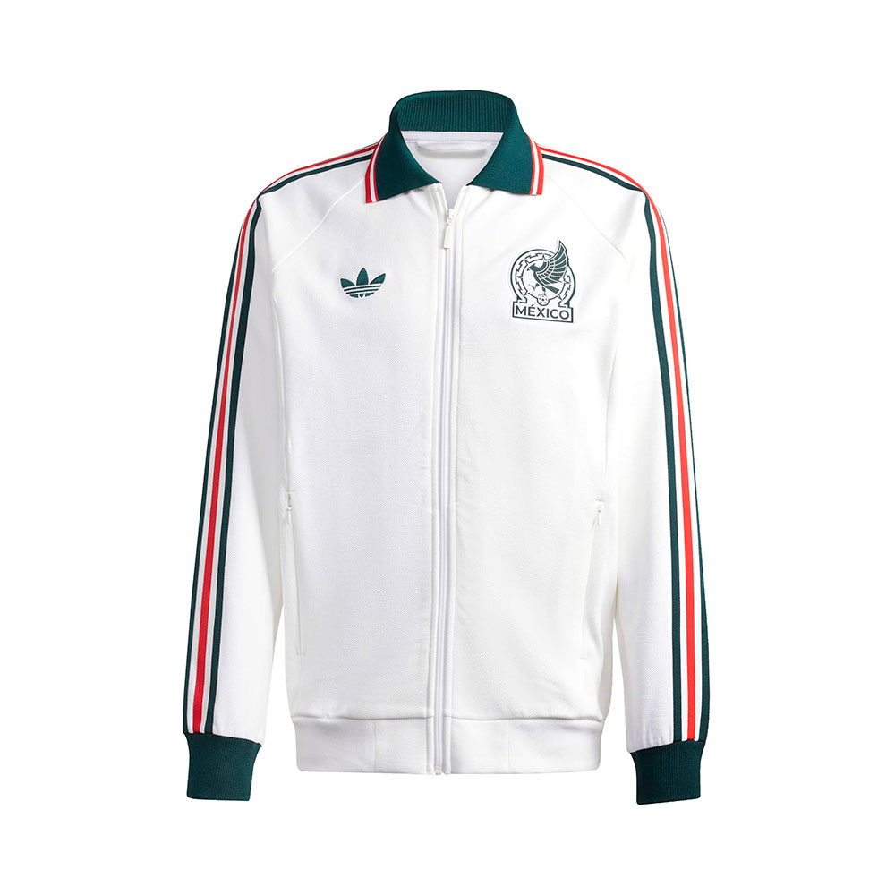 Chamarra Adidas Anthem Selecci&oacute;n Nacional de M&eacute;xico Visitante 2026 Hombre image number null
