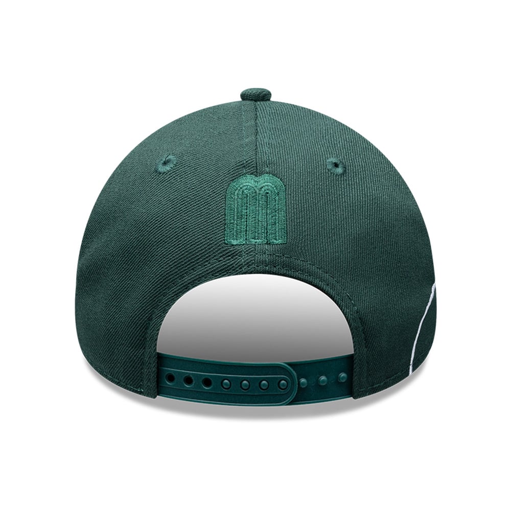 Gorra New Era 9FORTY M&eacute;xico Soccer Championship Signature Verde UNI