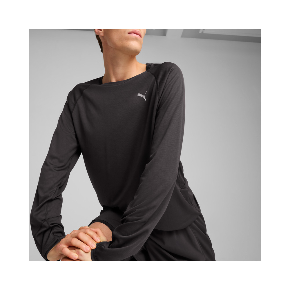 Puma M Run Velocity Long Sleeve Poly image number null
