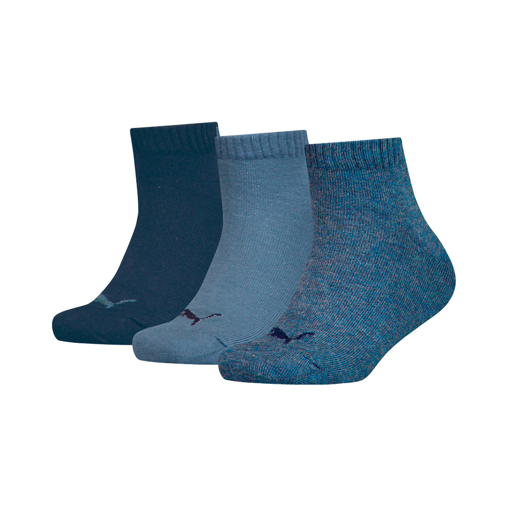 Puma Plain Quarter 3P Kids AZUL 