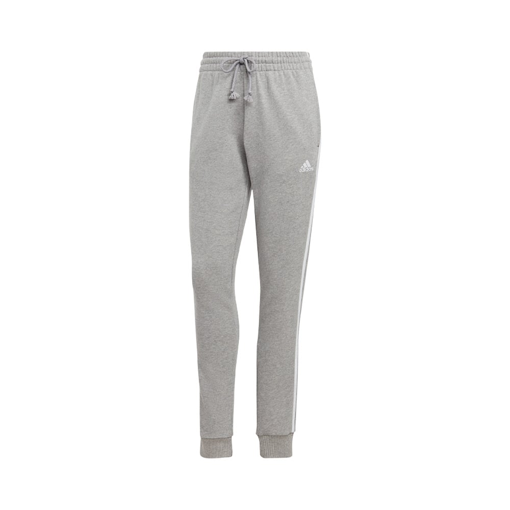 Adidas Pants Essentials 3 Franjas French Terry Punos Ajustados image number null