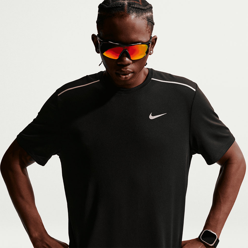 Nike M Nk Df Uv Miler Ss MULTICOLOR 