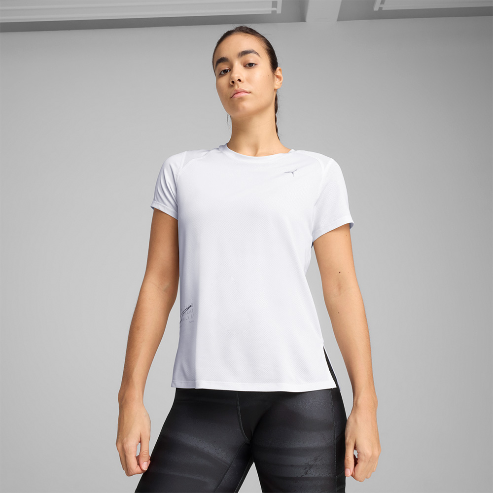 Puma W Run Graphic Mesh Tee image number null
