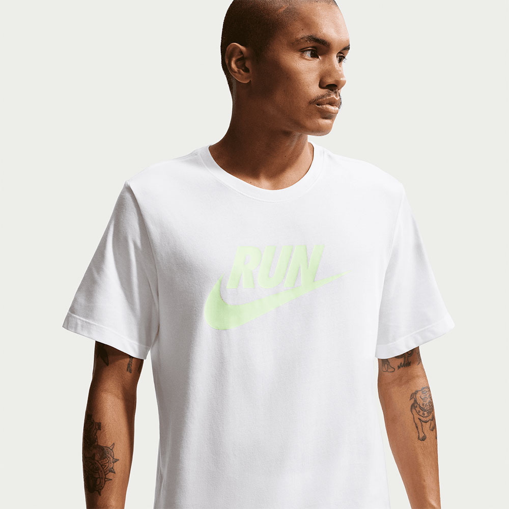 Nike M Nk Df Tee Run Swoosh MULTICOLOR 