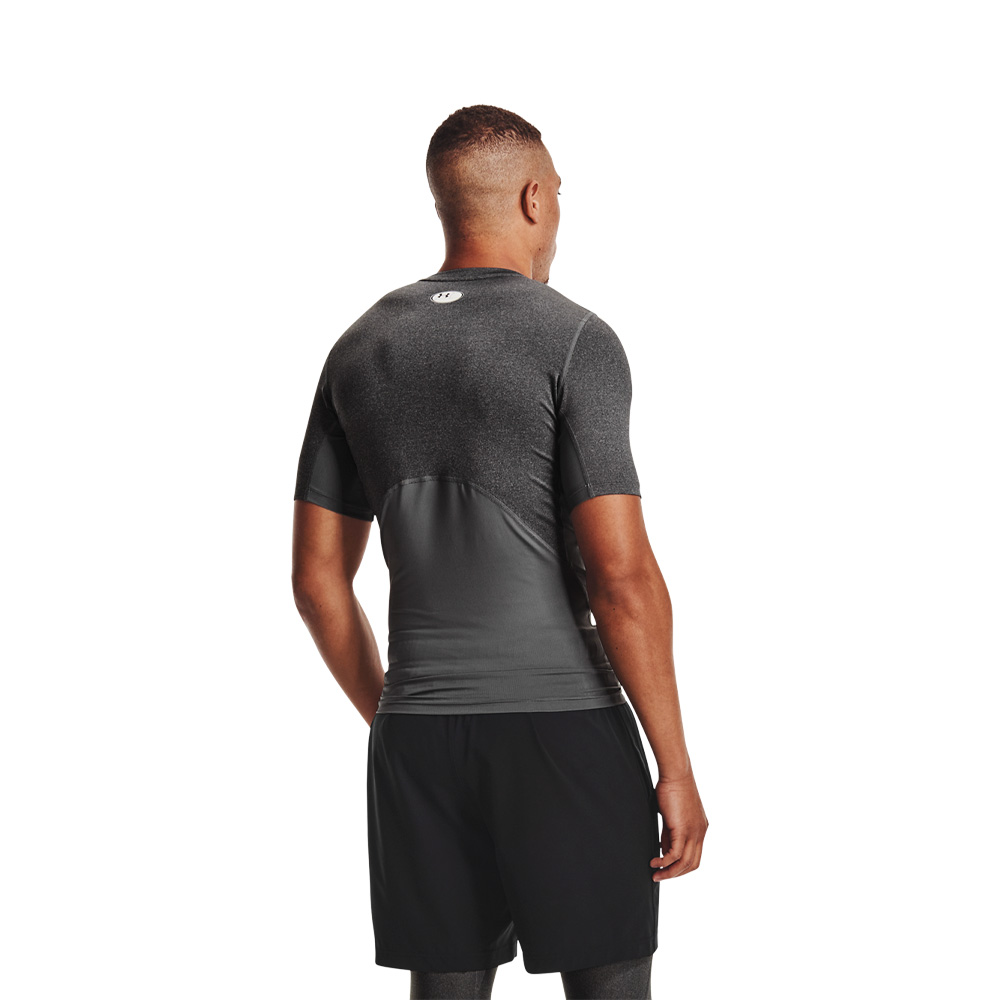 Under Armour Ua Hg Armour Comp Ss Gry image number null